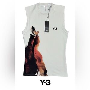 adidas Y-3 Tennis Pro FreeLift Tee Sports Tank Top Training JN3000 Men's S NWT